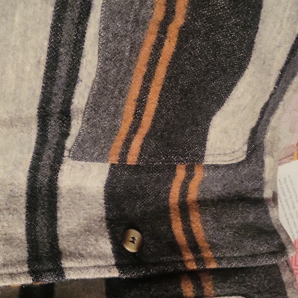 Mens Striped Jacket - Picture 2 of 3